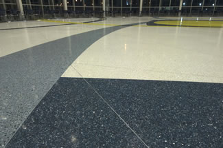 Terrazzo Project - commercial - American Eurocopter - Columbus, Mississippi