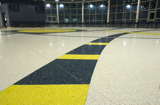 Terrazzo Project - commercial - American Eurocopter - Columbus, Mississippi