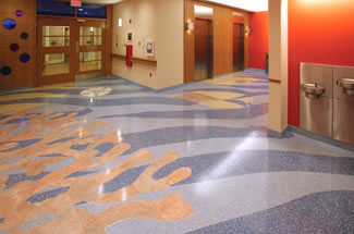 Terrazzo Project - medical - Childrens Hospital - Milwaukee, Wisconsin